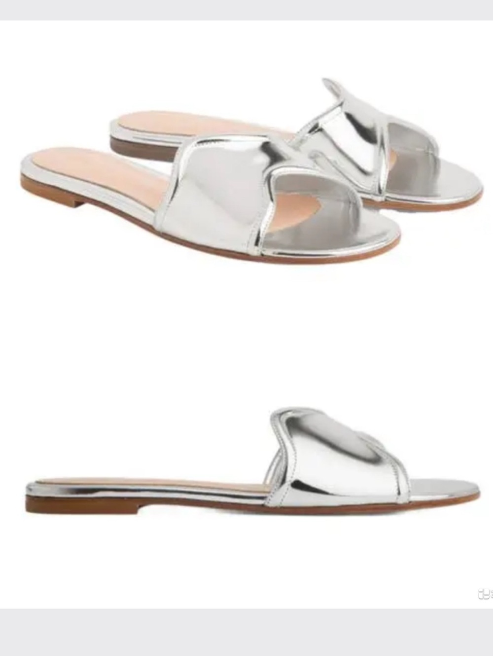 Gianvito Rossi Lucrezia Patent Leather Sandal